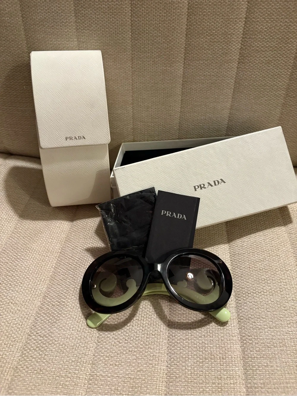 Prada Baroque Oversized Sunglasses